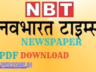 Navbharat Times Newspaper PDF